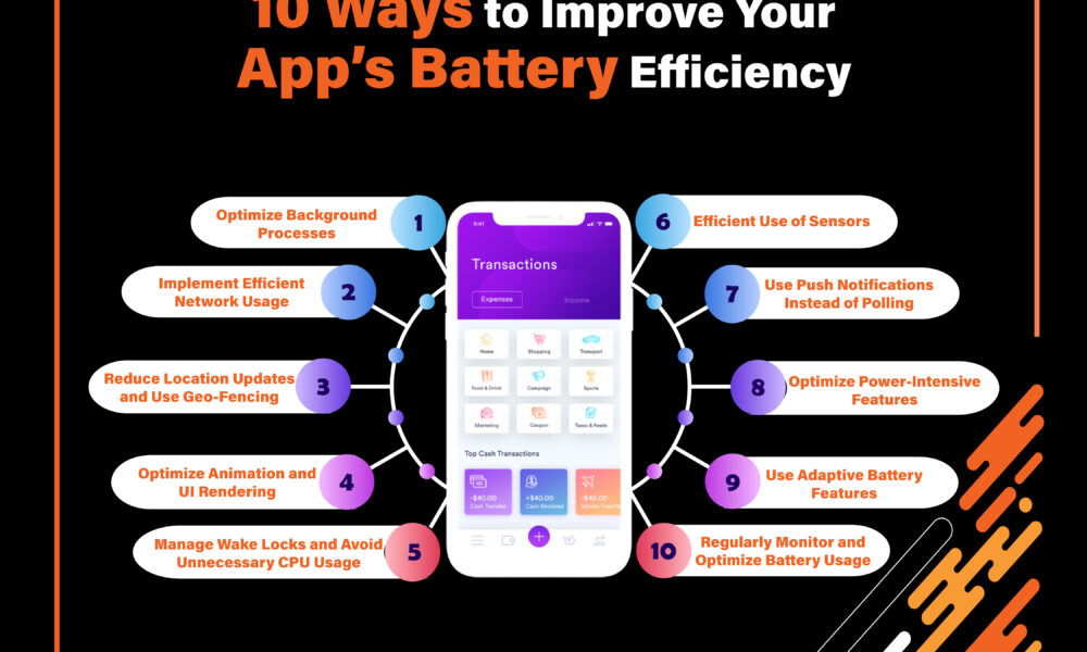 10 Ways to Improve Your App’s Battery Efficiency