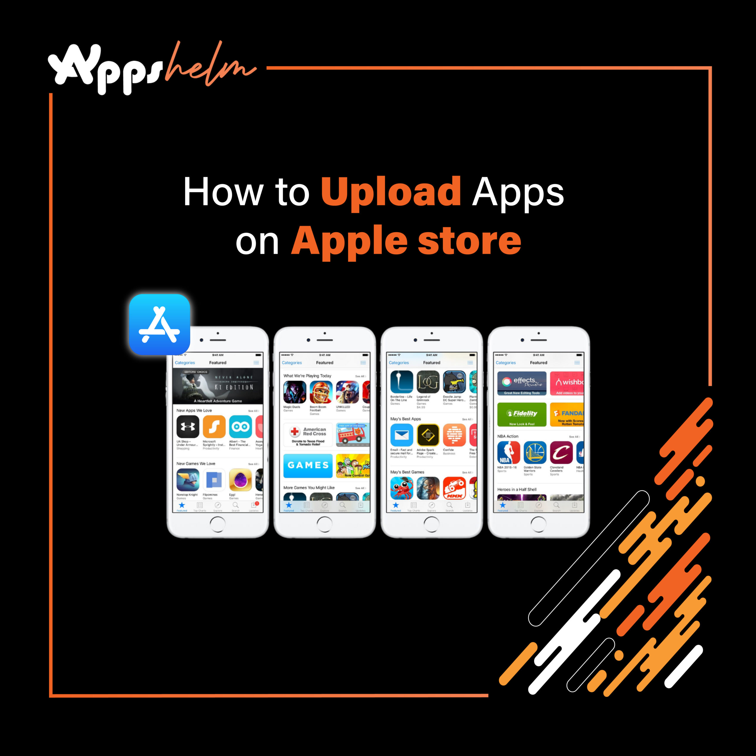 How to upload app on apple store