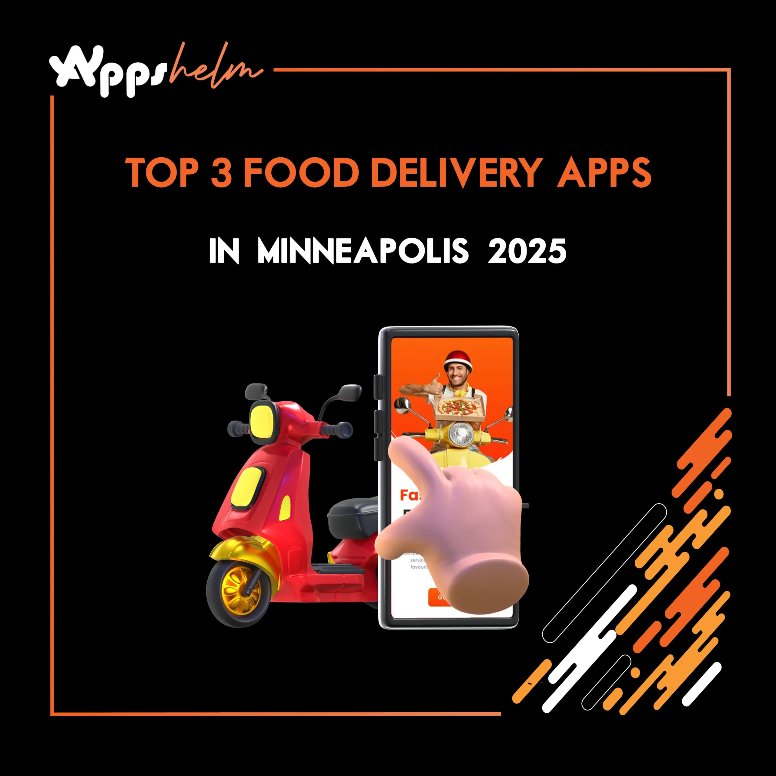 Best food delivery apps in Minneapolis 2025
